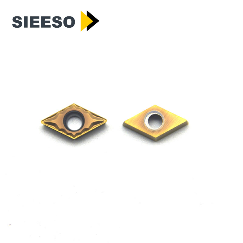 CNC Tungsten Carbide Turning Cutting Inserts DCMT070204 From SIEESO Factory