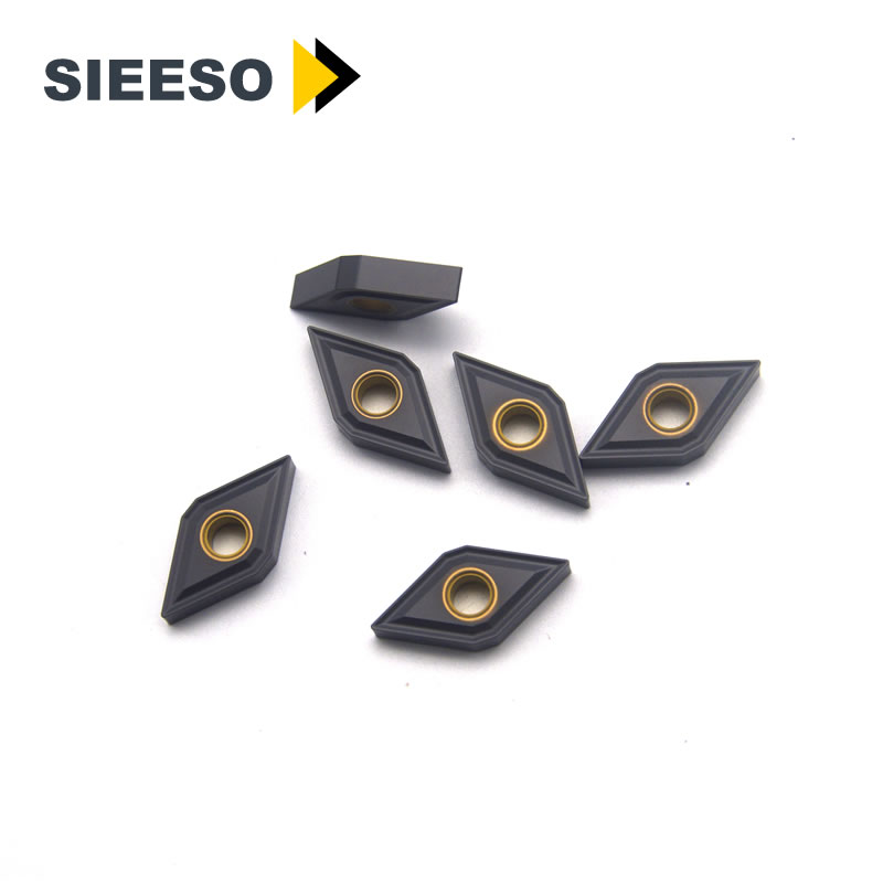 SIEESO Carbide Inserts DNMG150404 For CNC Machining Turning Cutting
