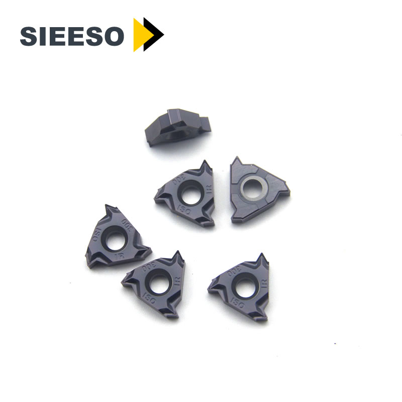 16IR300ISO Solid Tungsten Carbide Threading Cutting Inserts