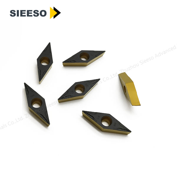 Carbide Turning CNC Cutting Inserts VBMT160404-HM For Steel