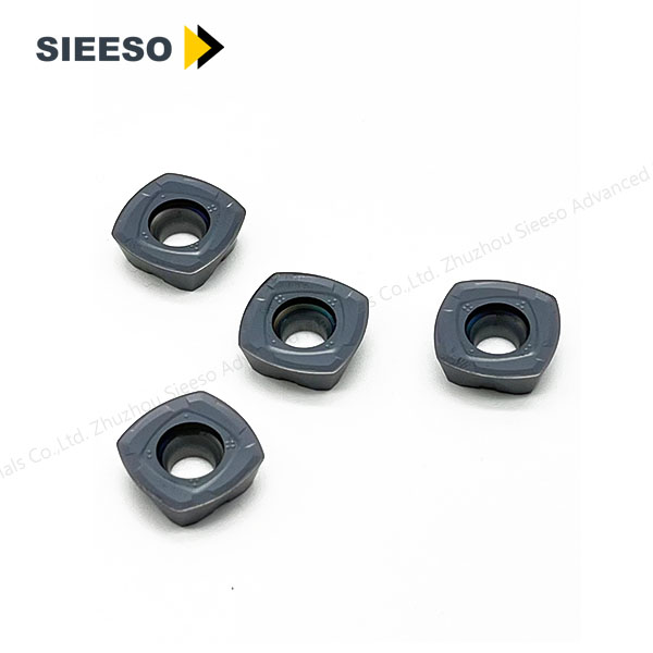 SDMT150512 CNC ටංස්ටන් කාබයිඩ් විශාල ආහාර කැපීම ඇතුළු කිරීම්